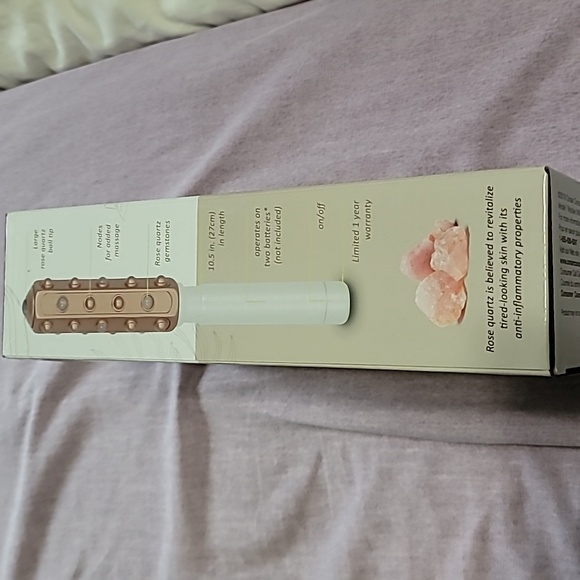 Conair Body Roller with Vibration Rose Quartz Gemstone Technology - Picture 2 of 6